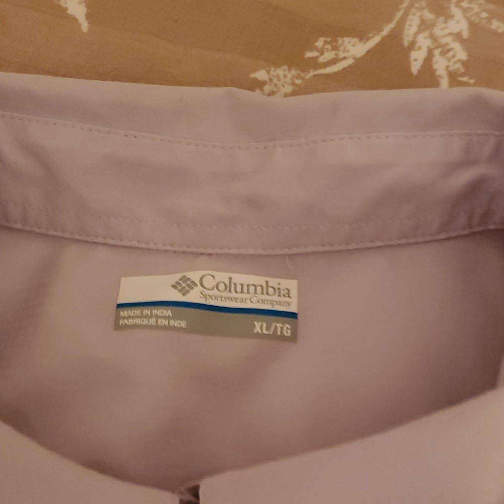 Columbia Women's Purple Button Down Shirt